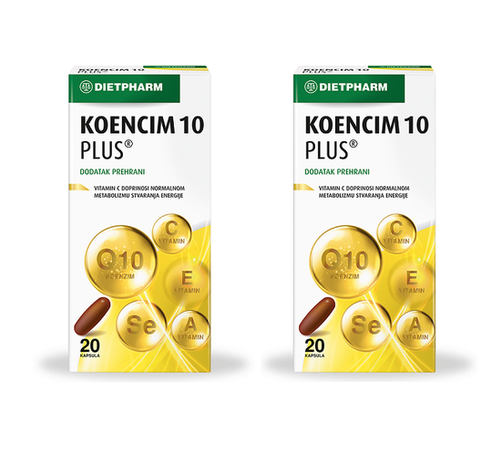 Dietpharm Koencim 10 Plus 20 kapsula DUO pakiranje