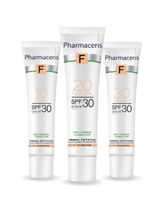 Pharmaceris F Matt Mineral puder (20) NATURAL SPF 30