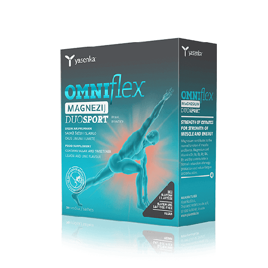 Yasenka Omniflex Magnezij Duo Sport direkt 20 vrećica