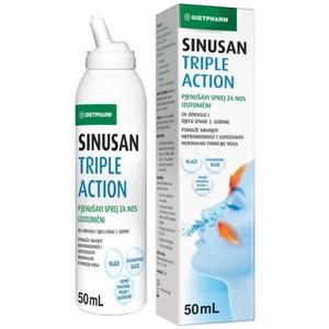 Sinusan triple action pjenušavi sprej  50 ml