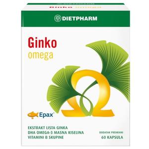 Dietpharm Ginko Omega 60 kapsula