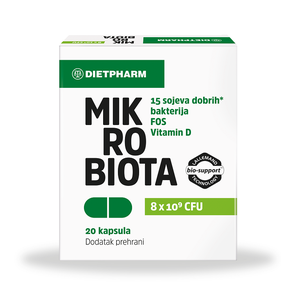 Dietpharm Mikrobiota probiotik 20kapsula