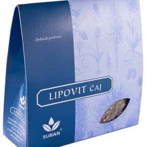 Suban Lipovit čaj 80 g