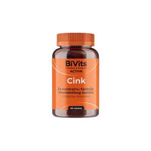Bivits Activa cink 10 mg  60 tableta