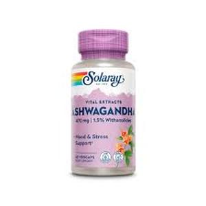 SOLARAY Ashwagandha ektract 470mg  60 kapsula