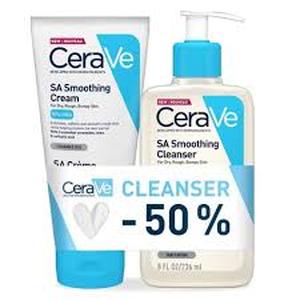 CeraVe krema za zaglađivanje 177ml+ SA gel za čišćenje 236ml