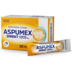 Aspumex Direct s okusom čokolade 20 vrećica