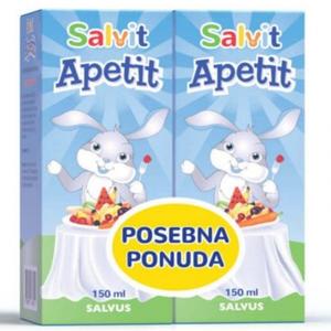 Salvit Apetit sirup za apetit 1+1 Promo