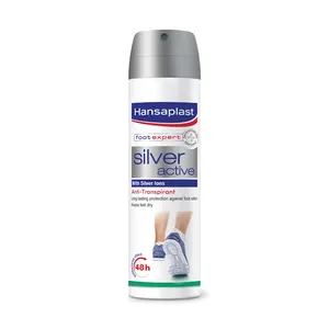 Hansaplast Silver Active sprej za stopala  150 ml