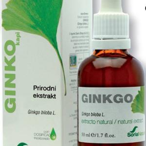 Soria Ginko ekstrakt, 50 ml