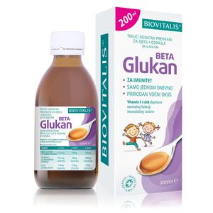 Biovitalis Beta Glukan 200 ml tekući dodatak prehrani