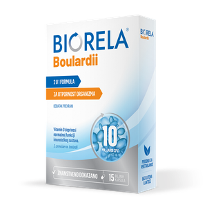 Biorela Boulardii 15 kapsula