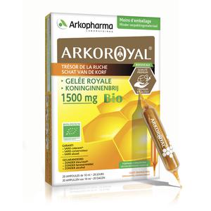 Arkopharma matična mliječ BIO 1500 mg  20 ampula